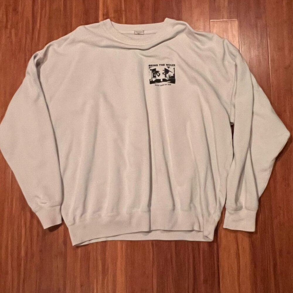 Vintage John Galt “Bring The Noize” Graphic Crewneck Sweatshirt Off White